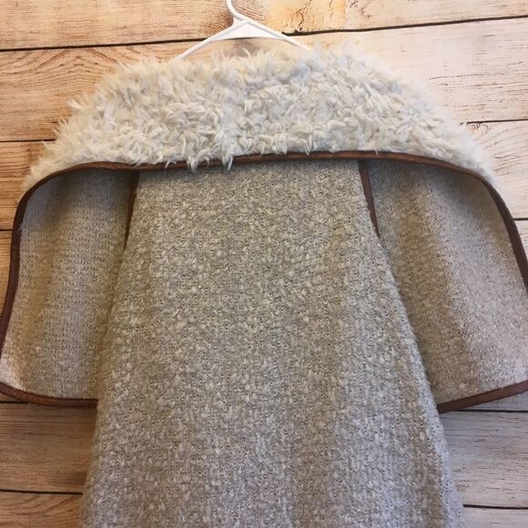 ‎iiSISTERS WOOL BLEND SHERPA LINED OPEN FRONT VEST - Picture 9 of 9